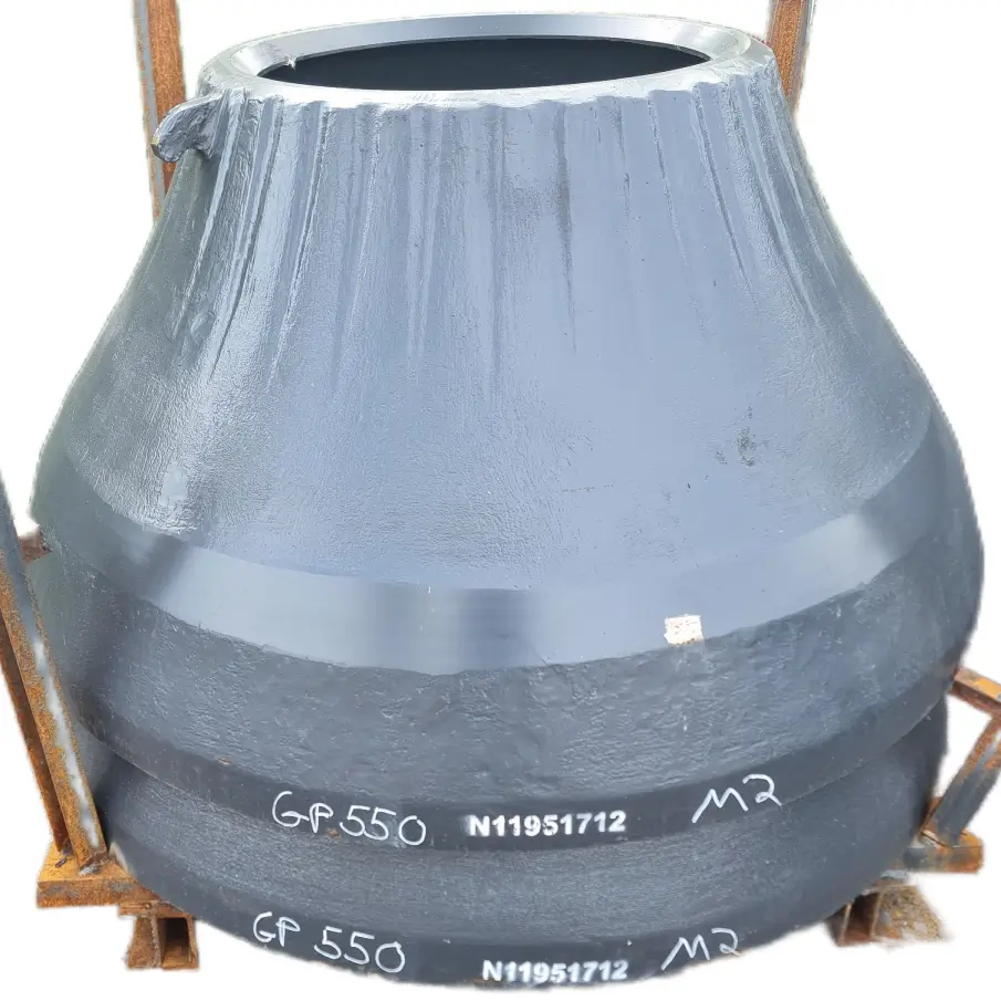 Mantles for crushers in SCP warehouses